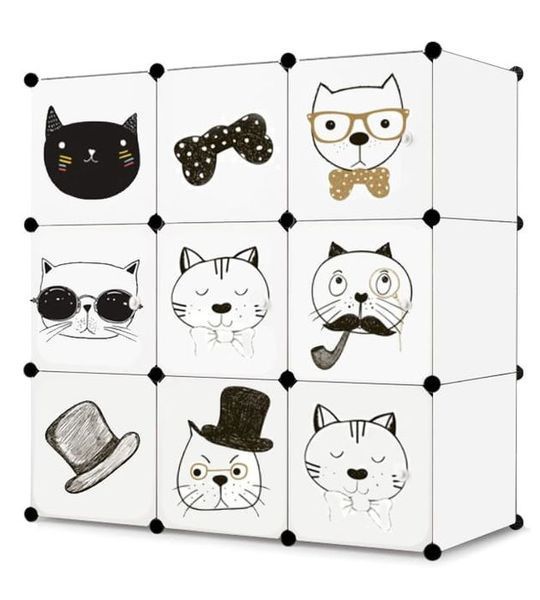 Модульна шафа-органайзер Leobert Kids для дитячих іграшок білий 104731-1664 фото