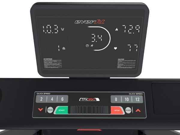 Бігова доріжка Everfit TFK 390 електрична 2.0 к.с. Smart Bluetooth 932136 фото