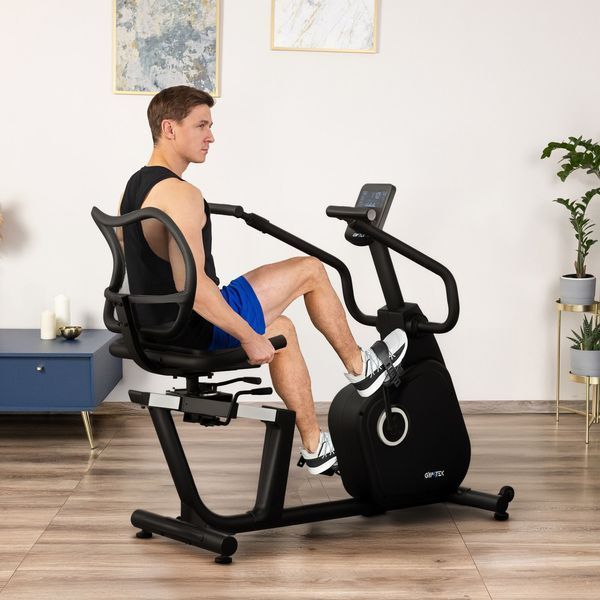 Горизонтальний велотренажер Gymtek XBR8000 електромагнітний 5905884426432 фото