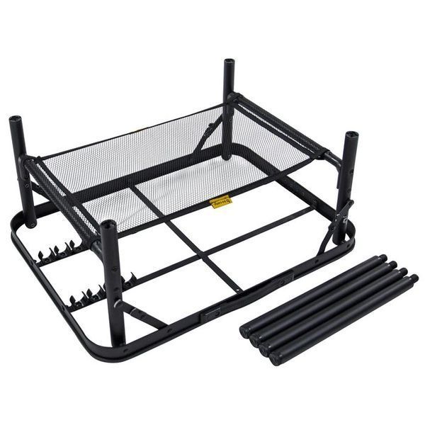 Стіл Bo-Camp Garland 60x45 cm Black/Wood look (1404195) DAS303266 фото