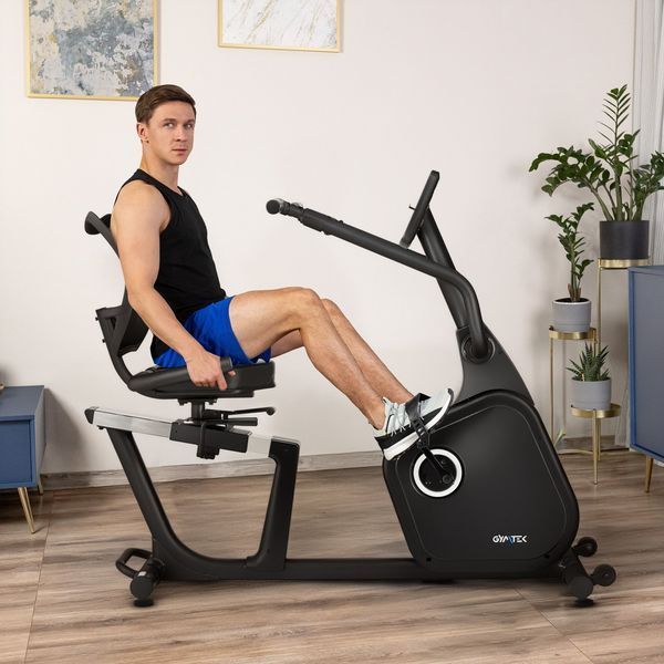 Горизонтальний велотренажер Gymtek XBR8000 електромагнітний 5905884426432 фото