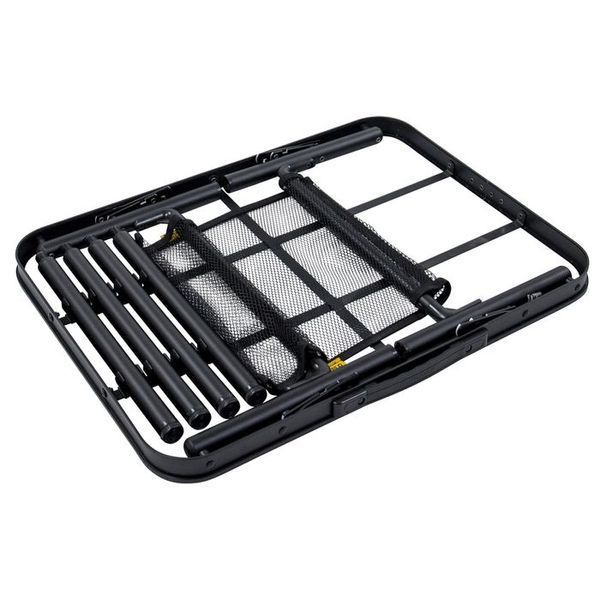 Стіл Bo-Camp Garland 60x45 cm Black/Wood look (1404195) DAS303266 фото