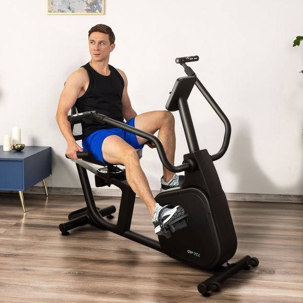 Горизонтальний велотренажер Gymtek XBR8000 електромагнітний 5905884426432 фото