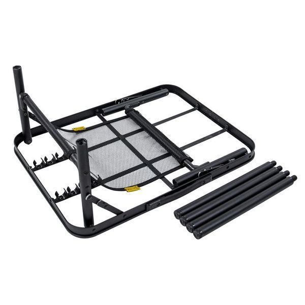 Стіл Bo-Camp Garland 60x45 cm Black/Wood look (1404195) DAS303266 фото