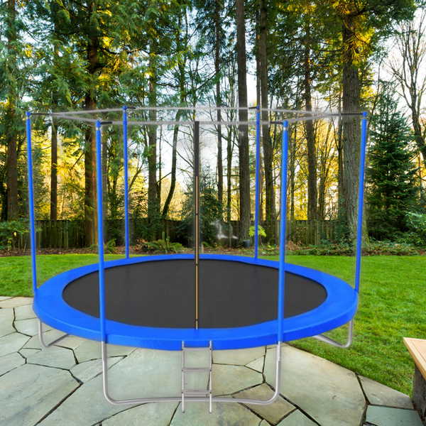 Батут Jumi Motion Sport Line 10ft (305см) з внутрішньою сіткою синій 102521-1664 фото