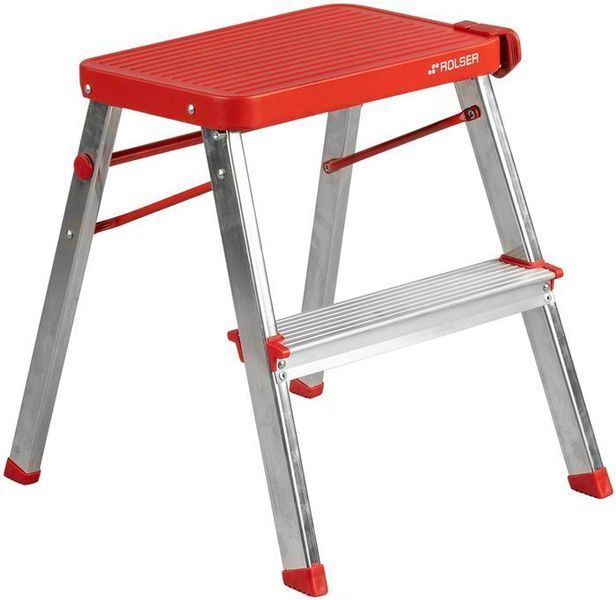 Драбина Rolser Taburete M/2 2 щаблі Rojo (MD2001-1009) 148966-1285036 фото