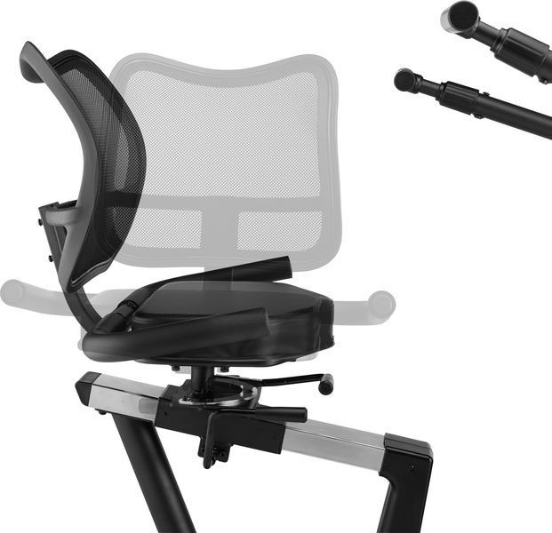 Горизонтальний велотренажер Gymtek XBR8000 електромагнітний 5905884426432 фото