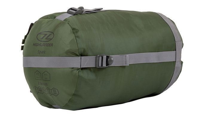 Спальний мішок Highlander Phoenix Spark 150/+4&deg;C Olive Green Left (SB242-OG) 148742-1285036 фото