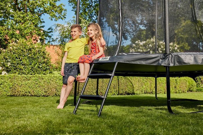 Батут Salta Comfort Edition 366 см з захисною сіткою Black 5076A 17578-09 фото