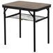 Стіл Bo-Camp Garland 60x45 cm Black/Wood look (1404195) DAS303266 фото 3