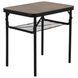 Стіл Bo-Camp Garland 60x45 cm Black/Wood look (1404195) DAS303266 фото 5