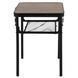 Стіл Bo-Camp Garland 60x45 cm Black/Wood look (1404195) DAS303266 фото 4