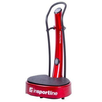 Вібраційна платформа VibroGym inSPORTline Lotos - Red 9656-10 фото