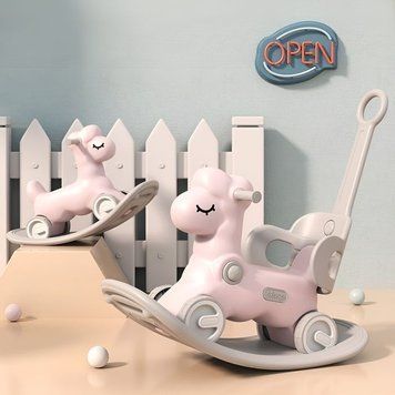 Коник-гойдалка 3в1 Terrio &ldquo;Sheepy&rdquo; Рожева 22363-163765 фото
