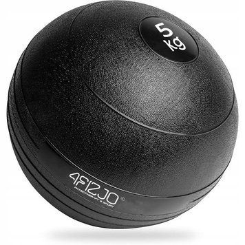 Слембол (медичний м'яч) для кросфіту 4FIZJO Slam Ball 5 кг Black (P-5907739315427) P-5907739315427 фото