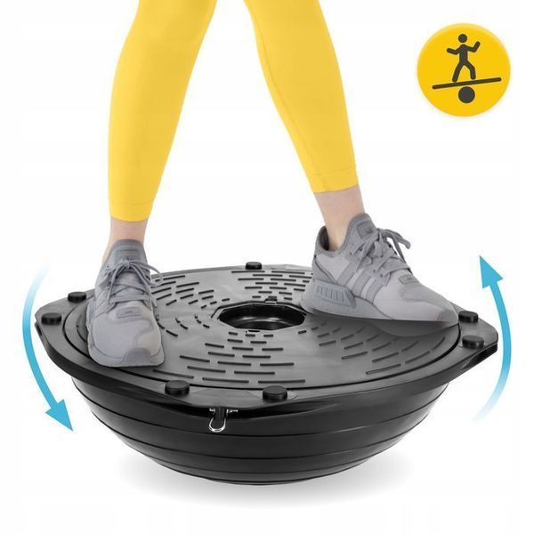 Балансувальна платформа 4FIZJO Bosu Ball 60 см Black (P-5905973402446) 146490-2692 фото