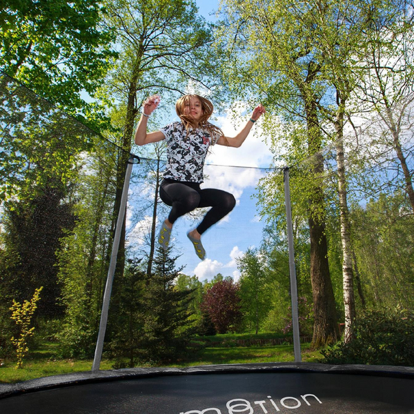Батут Jumi Motion Sport Line Premium 10ft (305см) з внутрішньою сіткою сірий 102523-1664 фото