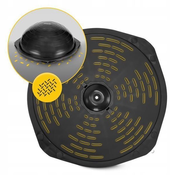 Балансувальна платформа 4FIZJO Bosu Ball 60 см Black (P-5905973402446) 146490-2692 фото