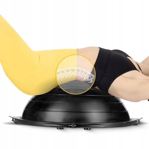 Балансувальна платформа 4FIZJO Bosu Ball 60 см Black (P-5905973402446) 146490-2692 фото