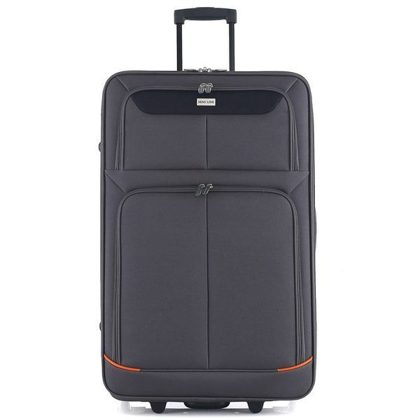 Валіза Semi Line 28" (L) Grey/Orange Lines (T5754-3) DAS303344 фото