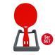 Тренувальний набір для настільного тенісу Gewo Flip-Paddle Set (109180000) 931316 фото 1