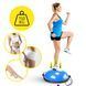 Балансувальна платформа Cornix Bosu Ball 58 см з еспандерами XR-0457 Blue XR-0457 фото 7