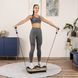 Вібраційна платформа Gymtek XP300 золотистий &ndash; вібротренажер для дому та схуднення 5905884427156 фото 2