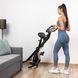 Велотренажер Gymtek FX600 магнітний складний з еспандерами золотий 21337-1664 фото 5