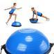 Балансувальна платформа Cornix Bosu Ball 58 см з еспандерами XR-0457 Blue XR-0457 фото 5