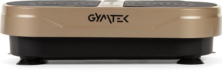 Вібраційна платформа Gymtek XP300 золотистий &ndash; вібротренажер для дому та схуднення 5905884427156 фото