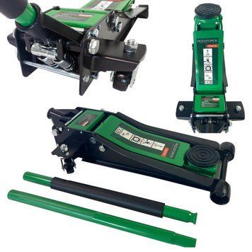 Домкрат підкатний гідравлічний 3.5т (h min 80 мм, h max 495 мм) ROCKFORCE RF-T830018Z MST 58614 фото