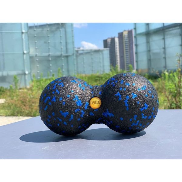 Масажний м'яч подвійний 4FIZJO EPP DuoBall 08 Black/Gold (P-5907739314802) 154273-2692 фото