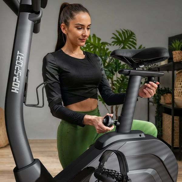 Велотренажер Hop-Sport HS-120H Argo чорний 5902308241060 фото