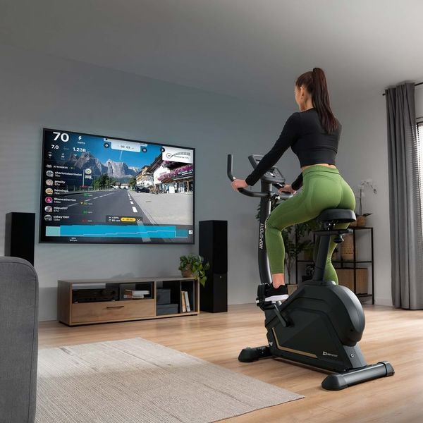 Велотренажер Hop-Sport HS-120H Argo чорний 5902308241060 фото