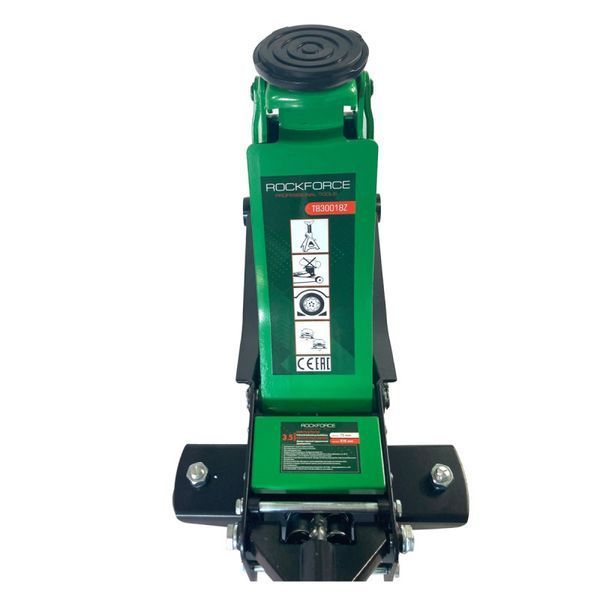 Домкрат підкатний гідравлічний 3.5т (h min 80 мм, h max 495 мм) ROCKFORCE RF-T830018Z MST 58614 фото