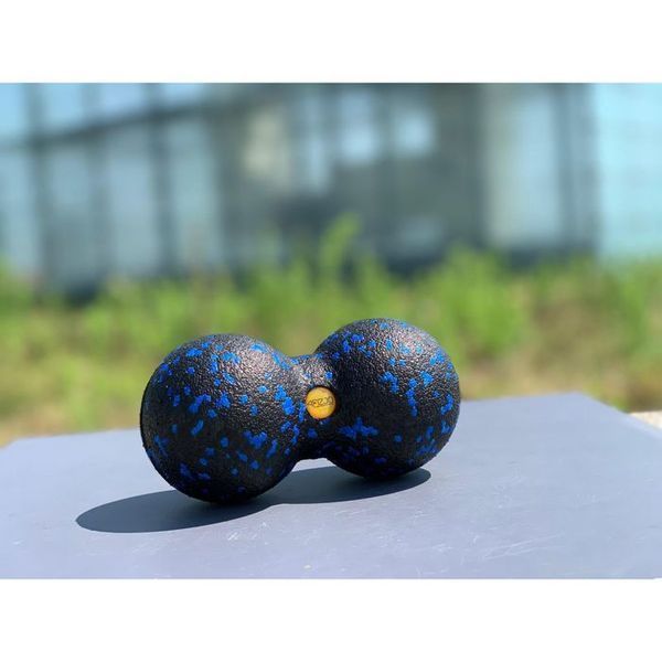 Масажний м'яч подвійний 4FIZJO EPP DuoBall 08 Black/Gold (P-5907739314802) 154273-2692 фото