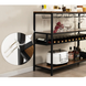 Стіл для кухні Costway Alfred фуршетний в стилі Loft 5903332062208 фото 14