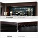 Дзеркало шафа підлогова Costway Antique для біжутерії коричневий JV10771CF фото 11