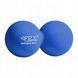Масажний м'яч подвійний 4FIZJO Lacrosse Double Ball 6.5 x 13.5 см Blue (P-5907739314321) 154223-2692 фото 1
