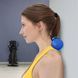 Масажний м'яч подвійний 4FIZJO Lacrosse Double Ball 6.5 x 13.5 см Blue (P-5907739314321) 154223-2692 фото 2