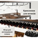 Стіл для кухні Costway Alfred фуршетний в стилі Loft 5903332062208 фото 13