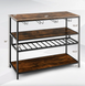 Стіл для кухні Costway Alfred фуршетний в стилі Loft 5903332062208 фото 5
