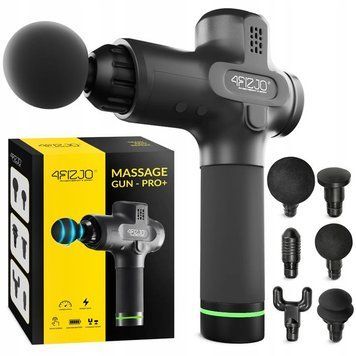 Ручний перкусійний масажер 4FIZJO Massage Gun PRO+ 250 Вт масажний пістолет (P-5907739311139) P-5907739311139 фото