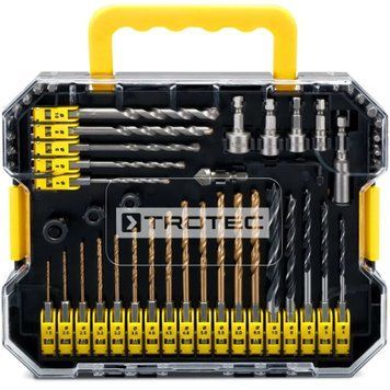Набір біт і свердел Trotec 49 pieces Hexagon Shank Drill and Bit Set (6200001160) DAS302819 фото