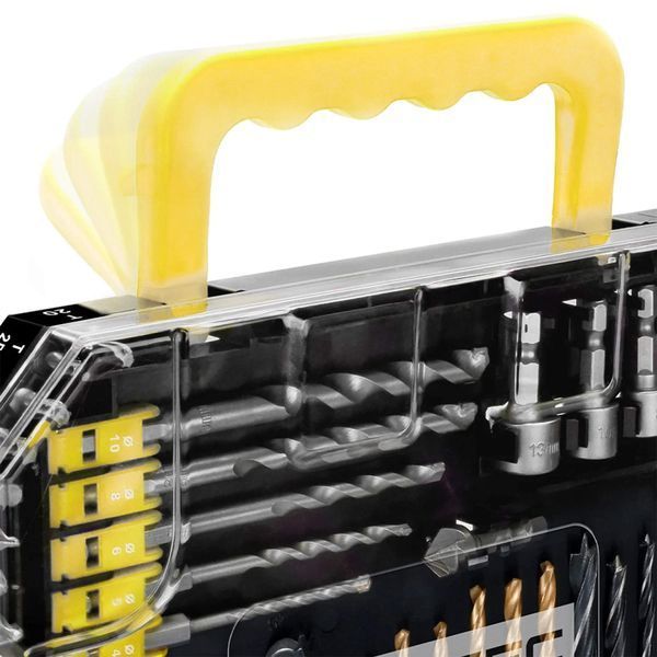 Набір біт і свердел Trotec 49 pieces Hexagon Shank Drill and Bit Set (6200001160) DAS302819 фото