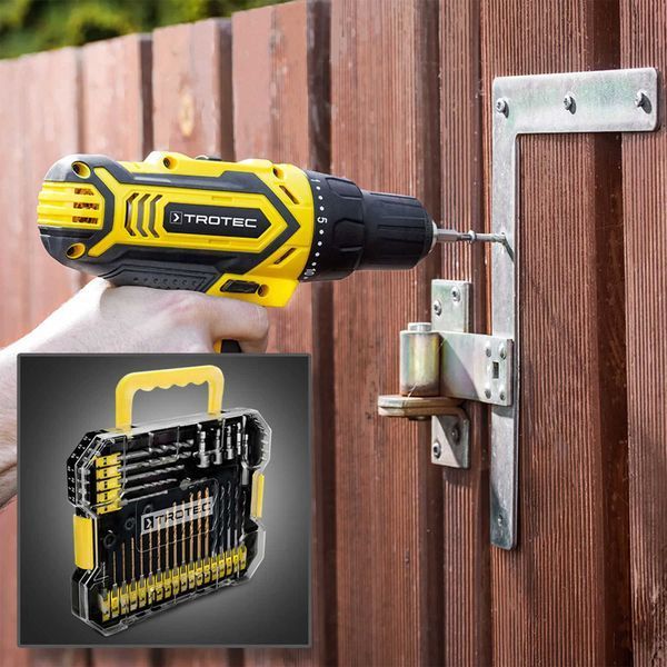 Набір біт і свердел Trotec 49 pieces Hexagon Shank Drill and Bit Set (6200001160) DAS302819 фото
