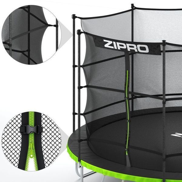 Батут Zipro Jump Pro з внутрішньою сіткою 6FT 183 см 5902659843166 фото