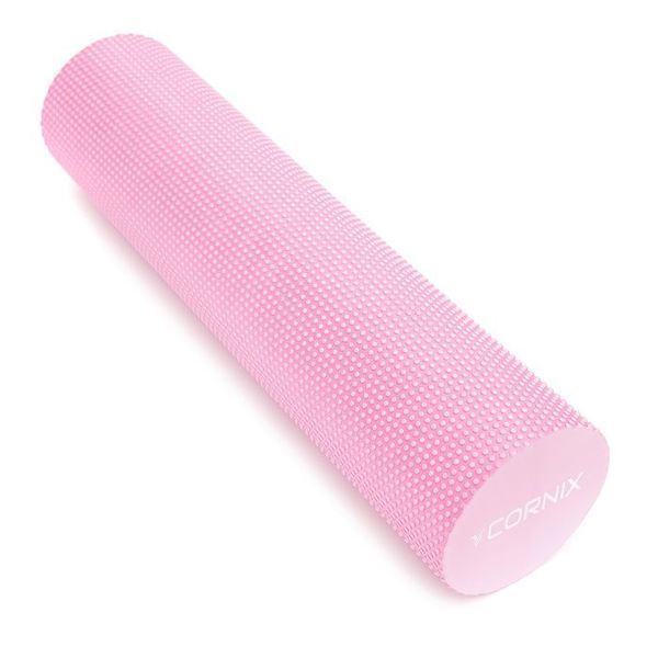 Масажний ролик Cornix EVA+ 60 x 15 см (валик, роллер) XR-0308 Pink XR-0308 фото