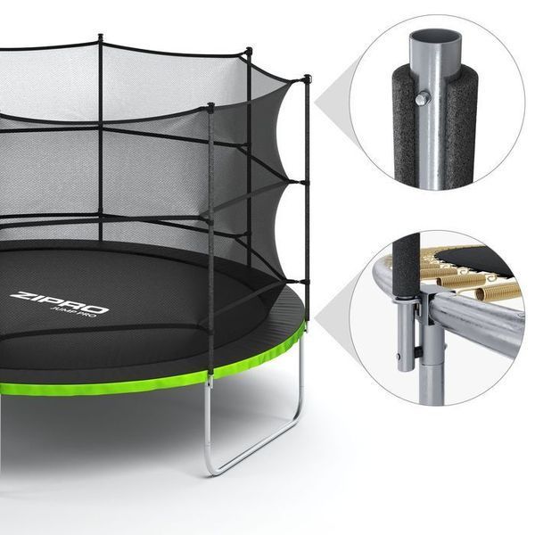 Батут Zipro Jump Pro з внутрішньою сіткою 6FT 183 см 5902659843166 фото