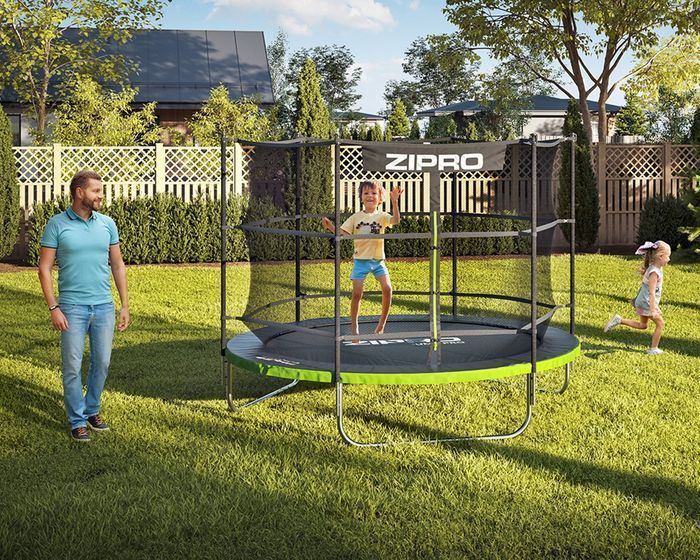 Батут Zipro Jump Pro з внутрішньою сіткою 6FT 183 см 5902659843166 фото